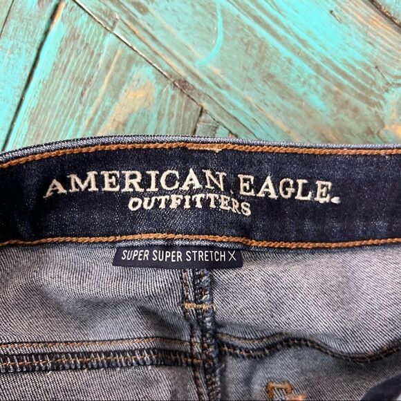 American Eagle Hi Rise Jeggings Size 4 Long - Picture 7 of 10